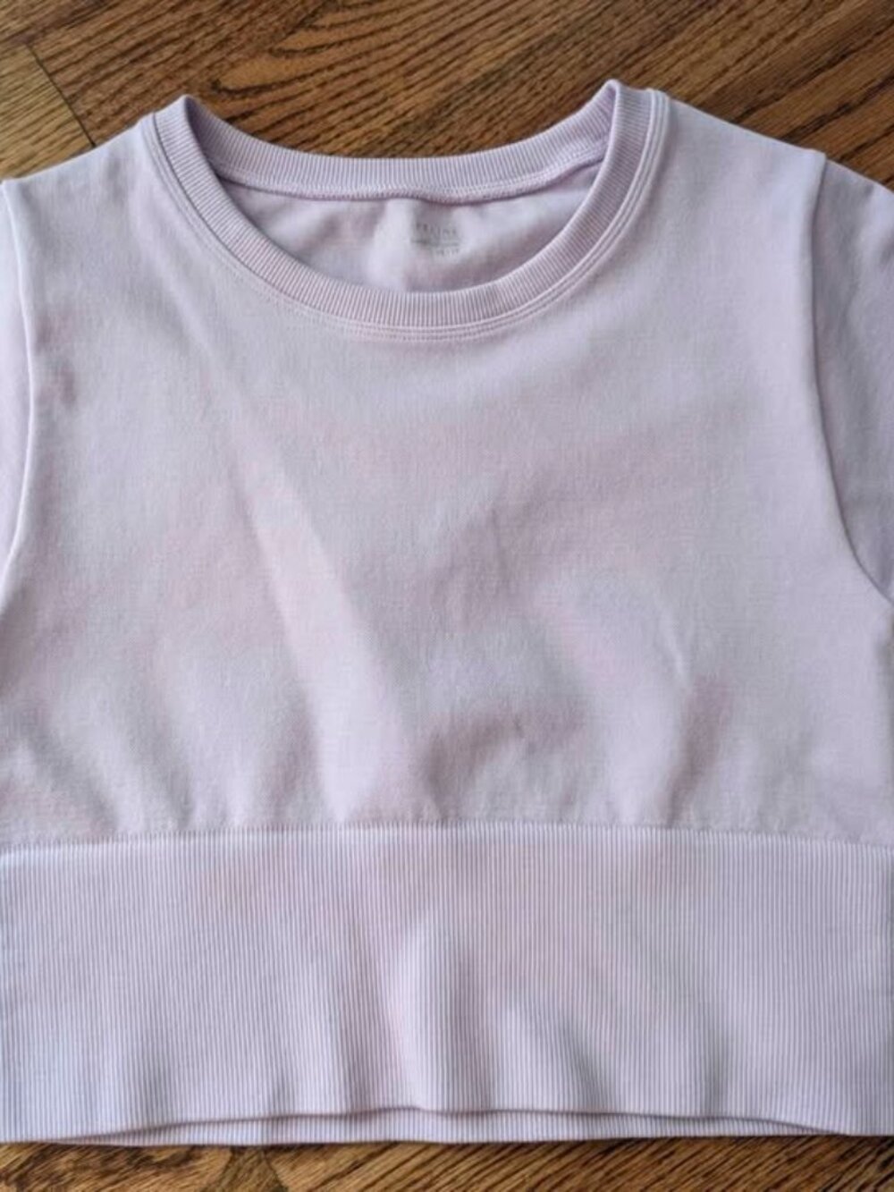 Aerie (offline) active lilac crop top (XS)